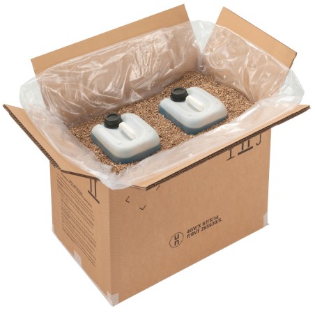 Caisse carton renforcée pour bouteilles