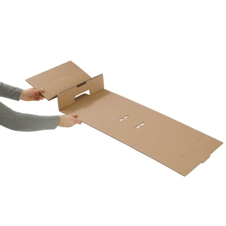 Croisillon carton pour caisse bouteilles renforcée