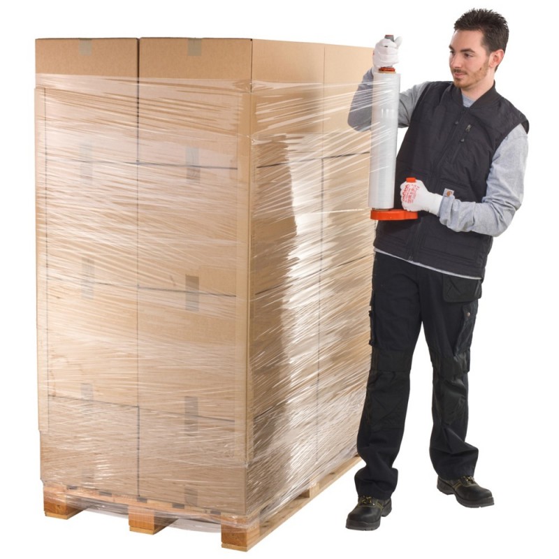 Film étirable manuel cast standard - colis de 6 bobines 450mmx280m - 23µ