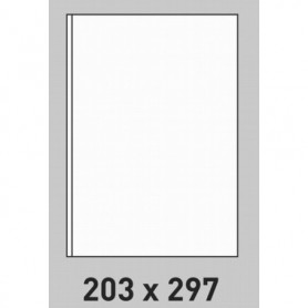 Étiquette 203 x 297 - boite de 200 planches A4
