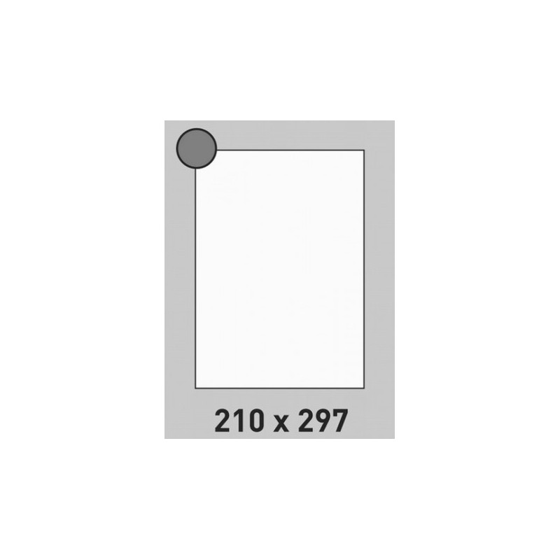 Étiquette 210 x 297 - boite de 500 planches A4
