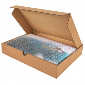  Boîte postale extra-plate brune 215x155x50 (mm)