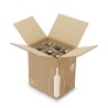 Caisse carton renforcée pour bouteilles