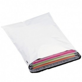 Pochette plastique opaque 60 µ 320 X 400mm