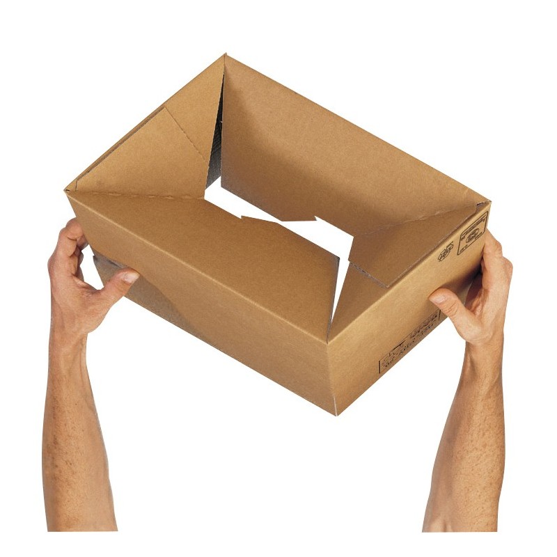 Caisses américaines simple cannelure 430x230x150