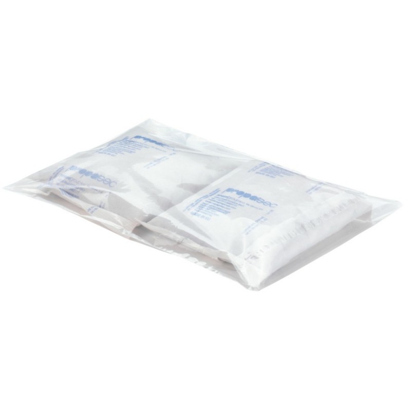 Sachet plastique 50 microns à fermeture adhésive 220X350 mm