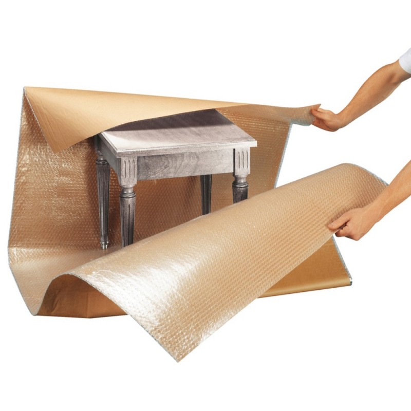 Film bulles kraft 50x100 (cm x m)