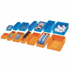 Bac à bec alvéolaire ORANGE 180X120X65 (mm)