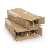 Caisse carton renforcée pour bouteilles