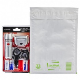 100 Enveloppes à Bulles PLASTIFIEES Type D/1 - Format 180x260 mm 