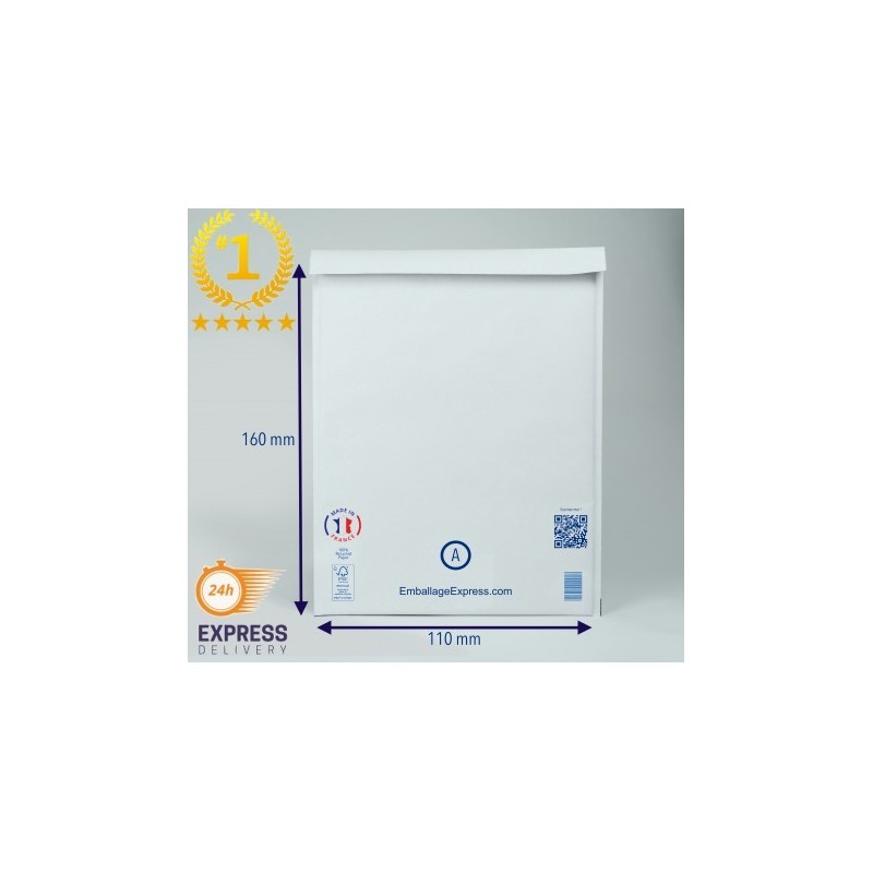 12 FORMATS | Enveloppes de protection matelassées à bulles d'air Mail Lite®