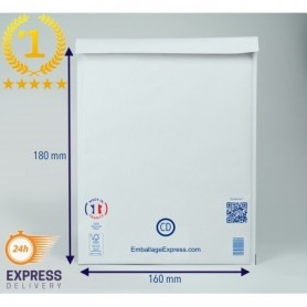 12 FORMATS | Enveloppes de protection matelassées à bulles d'air Mail Lite®