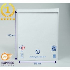 12 FORMATS | Enveloppes de protection matelassées à bulles d'air Mail Lite®
