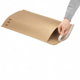 Pochette kraft 125 g/m² À SOUFFLET 280x440 mm