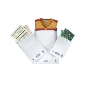 100 Enveloppes à Bulles PLASTIFIEES Type CD - Format 180x160 mm