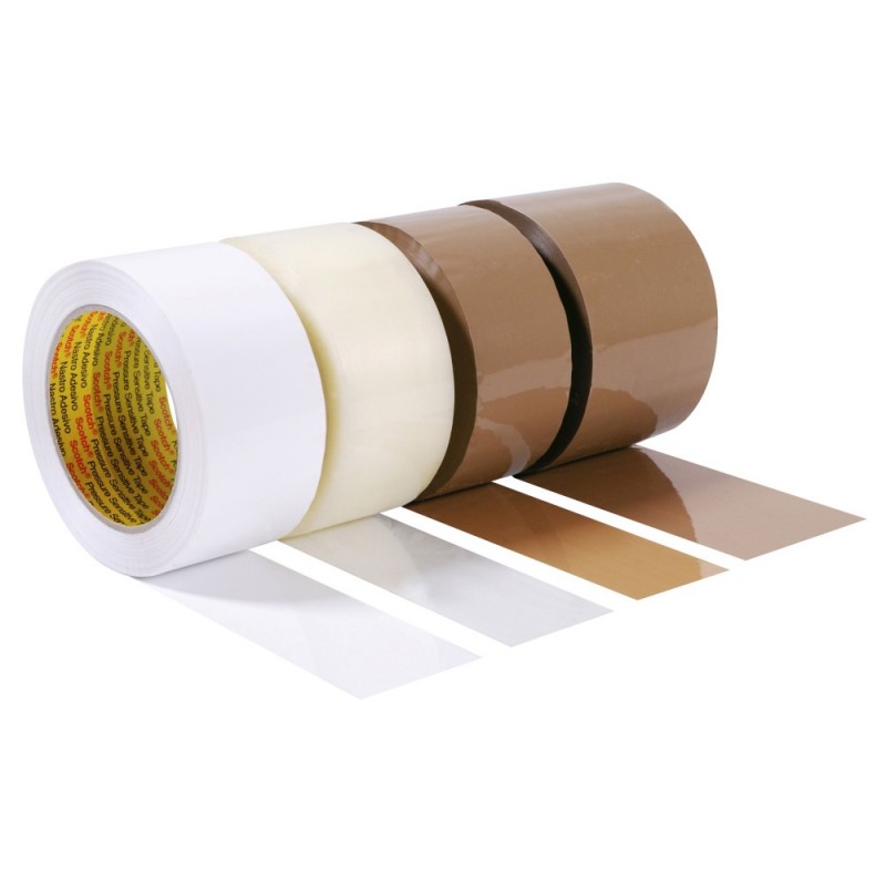 Ruban adhésif polypropylène Scotch® 3M 371 BLANC 48mmx132m