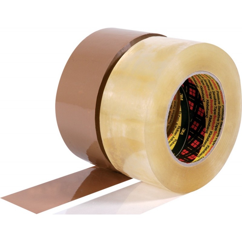 Ruban adhésif polypropylène Scotch® 3M 3739 TRANSPARENT 48mmx132m