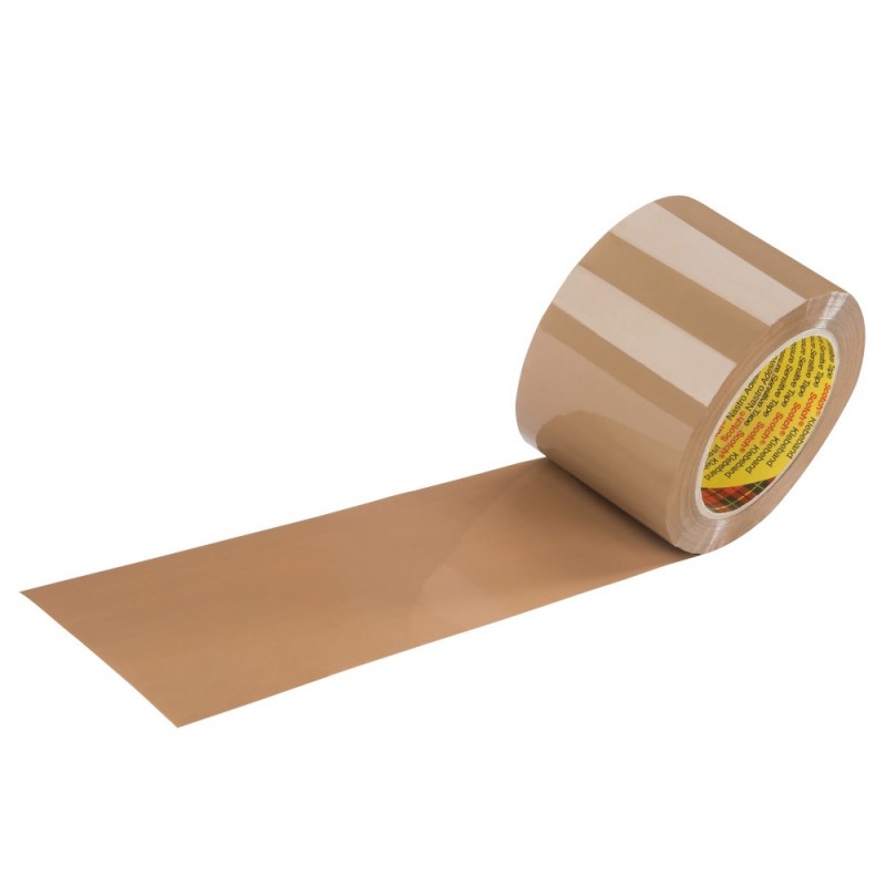 Ruban adhésif polypropylène Scotch® 3M 3739 HAVANE 75mmx132m