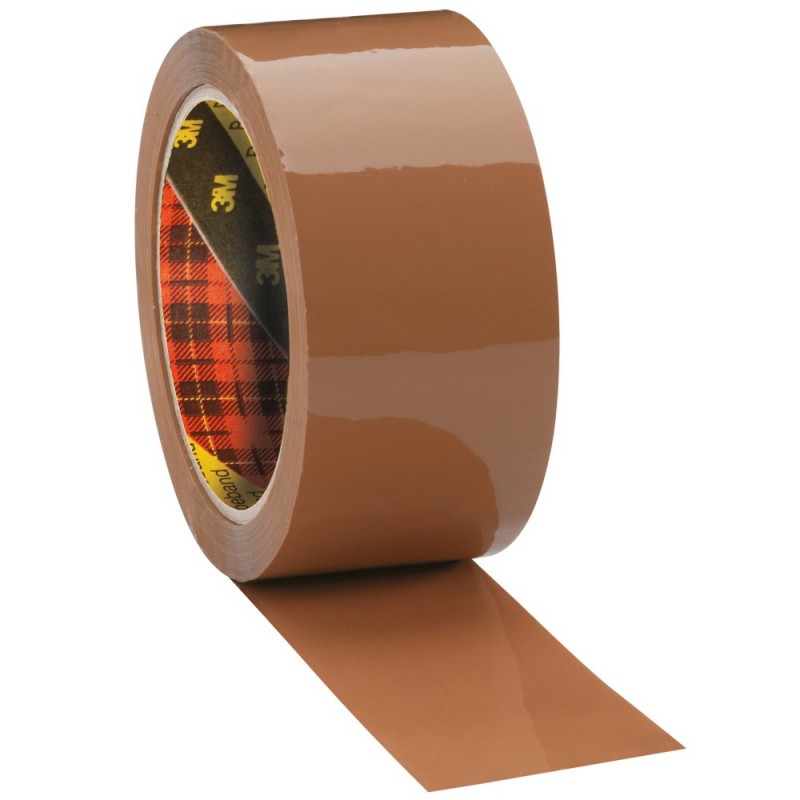 Ruban adhésif polypropylène silencieux Scotch® 3M 3121 HAVANE 48mmx100m