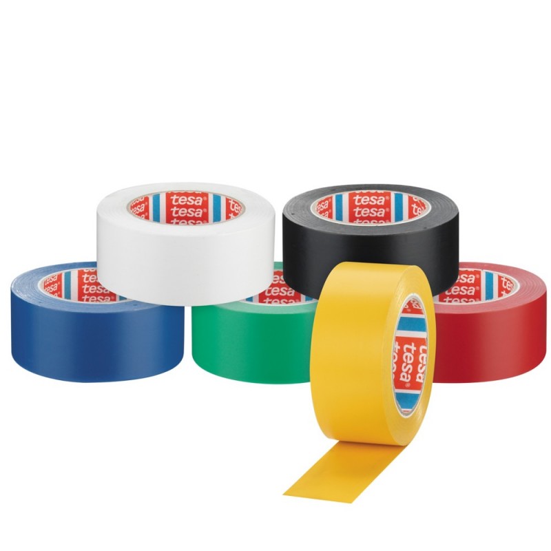 Ruban adhésif de marquage au sol PVC Tesa® 4169 BLEU