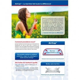 Film Bulles Aircap® CL 120x100 (cm x m)