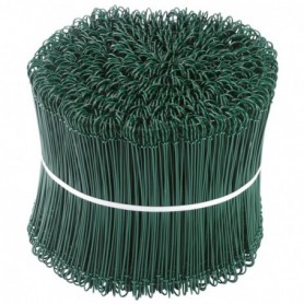 Lien bouclé plastifié longueur 10mm