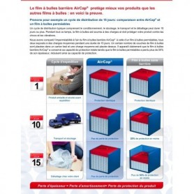 Film Bulles Aircap® CL 120x100 (cm x m)