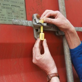 Scellé pour container JAUNE