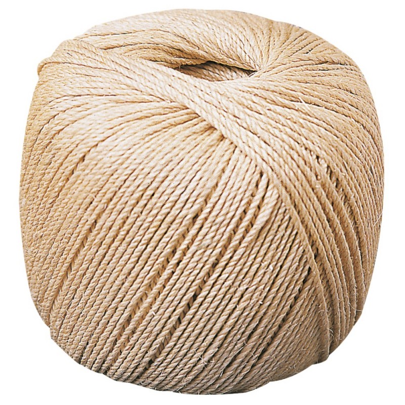 Ficelle Sisal résistance 166kg - Diam4mm x L245m