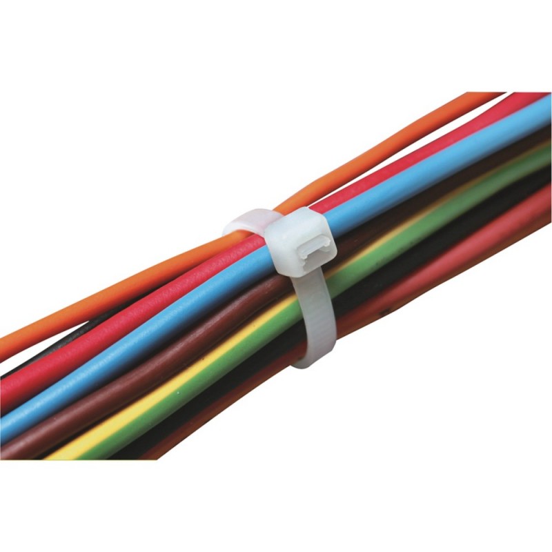 Collier de serrage transparent 3-5x200mm