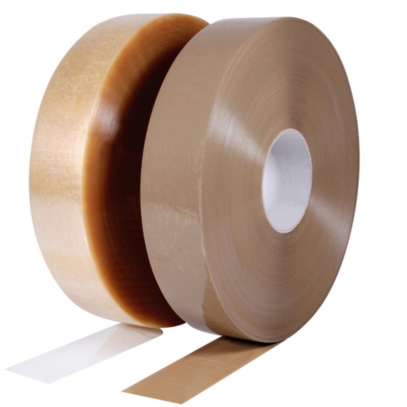 Ruban adhésif machine polypropylène résistant TRANSPARENT 50mmx1500m