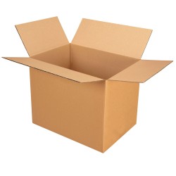 Caisse américaine simple cannelure