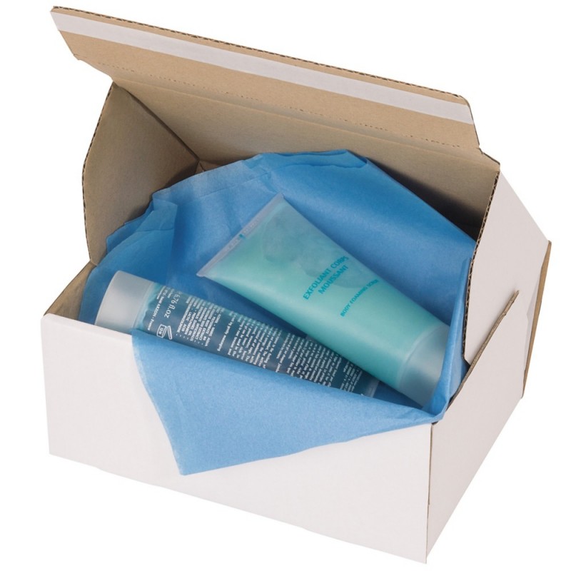 Boîte d'expédition carton avec fermeture adhésive 400 x 345 x 140mm