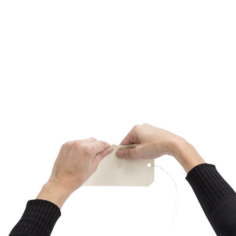 Étiquette américaine indéchirable 80 x 38mm