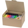 Boîte postale carton brun