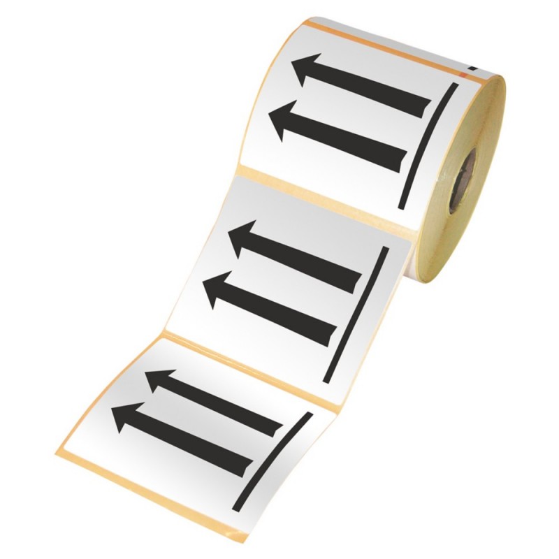 Étiquette de signalisation - FLÈCHES HAUT