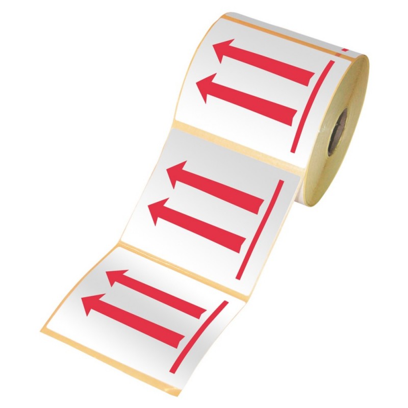 Étiquette de signalisation - FLÈCHES HAUT