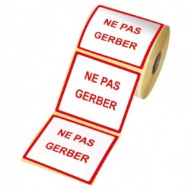 Étiquette d'expédition...