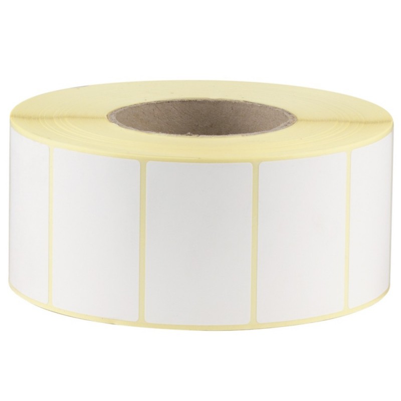 Étiquette thermique direct en rouleau mandrin 76mm - 70 x 45mm