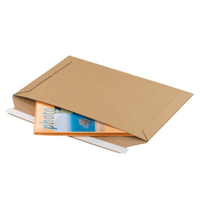 Pochette carton avec fermeture adhésive 360 X 250mm