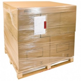 Pochette porte-documents renforcée imprimée en 3 langues 165 x 115mm