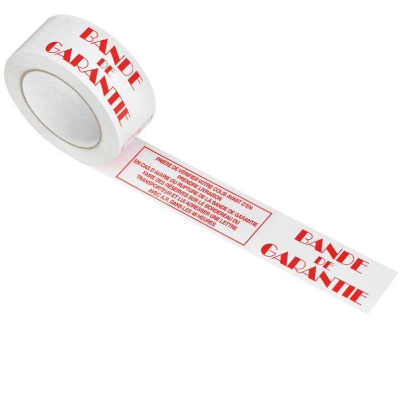 Rouleaux Adhésifs PP SILEUCIEUX 48 x100 BANDE DE GARANTIE