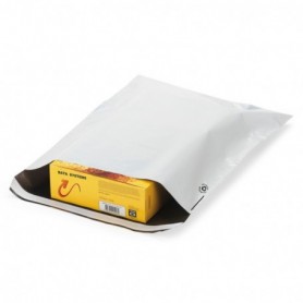 Pochette plastique opaque 100% recyclée 60