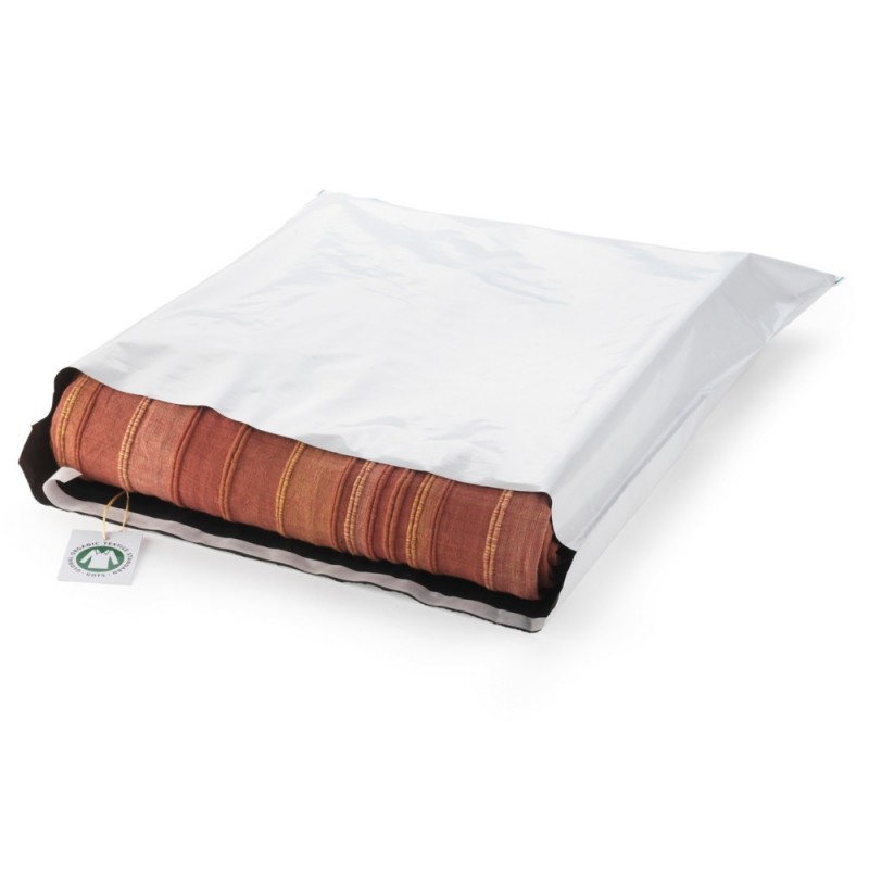 Pochette plastique opaque 100% recyclée 60