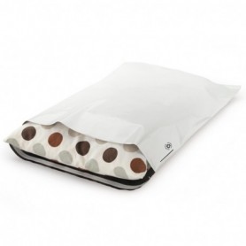 Pochette plastique opaque 100% recyclée 60