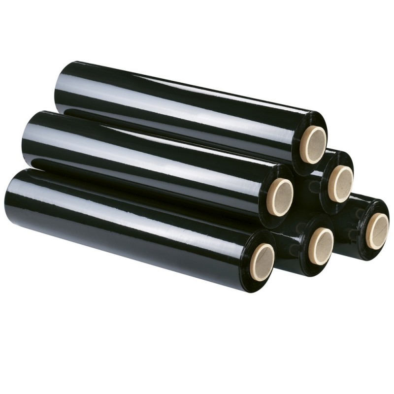 Film Étirable Manuel Opaque NOIR 450x300 15µ