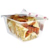 Barquette scellable transparente