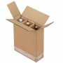 Caisse renforcée pour 3 BOUTEILLES DE VIN 315 x 125 x 395mm