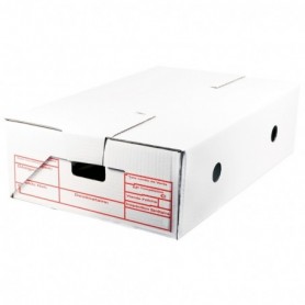 Caisse viande BLANC 600 x 400 x 175mm