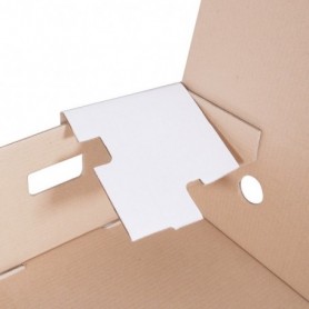 Caisse viande ÉCRU 400 x 300 x 160mm